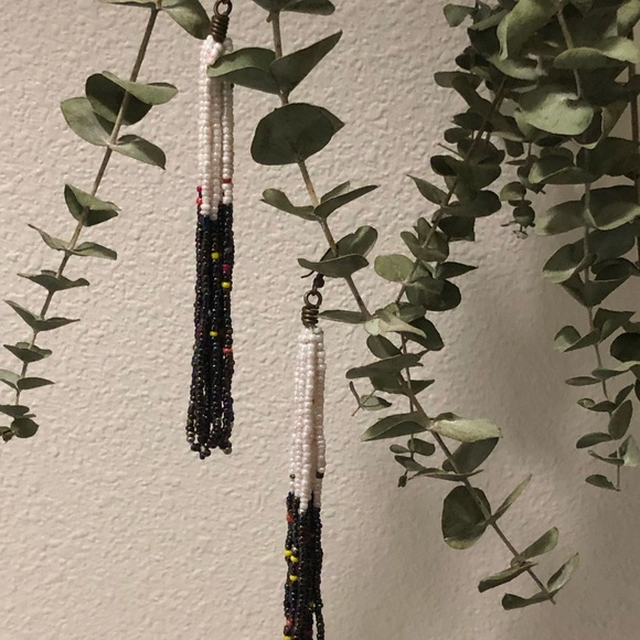 Long Beaded Earning - Picture 1 of 5